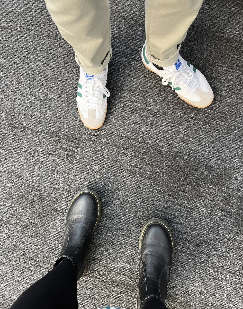 Let the tweeting about conference footwear begin #BSR24 🙌 @chriswincup and his new 👟👟