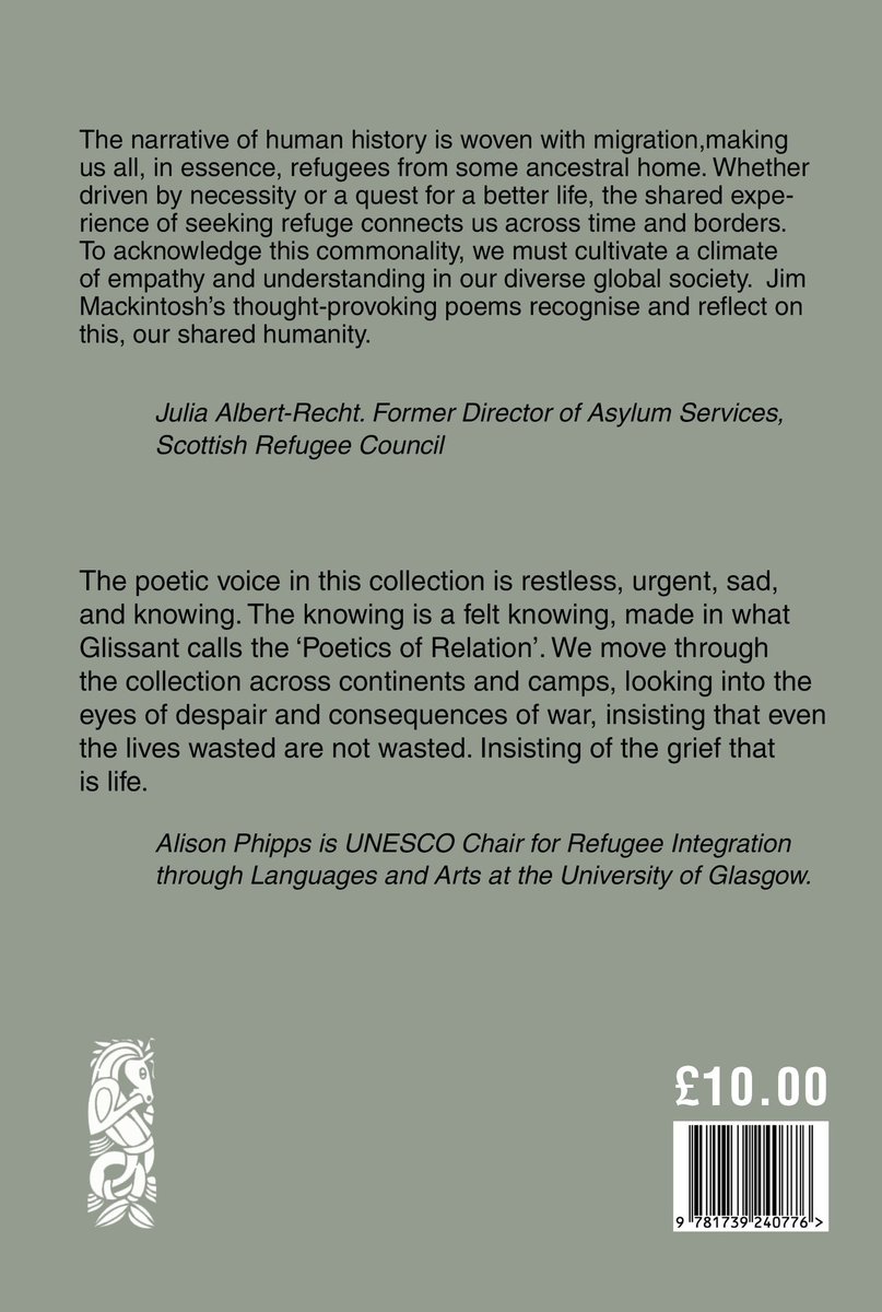 Incredibly proud of this collection and very grateful to Linda & Seahorse Publications in believing in the importance of my words. Available here - > seahorsepublications.com/product/we-are… or Edinburgh next Monday, come hear me read from it for the first time -> …storytellingcentre.online.red61.co.uk/event/913:5342…