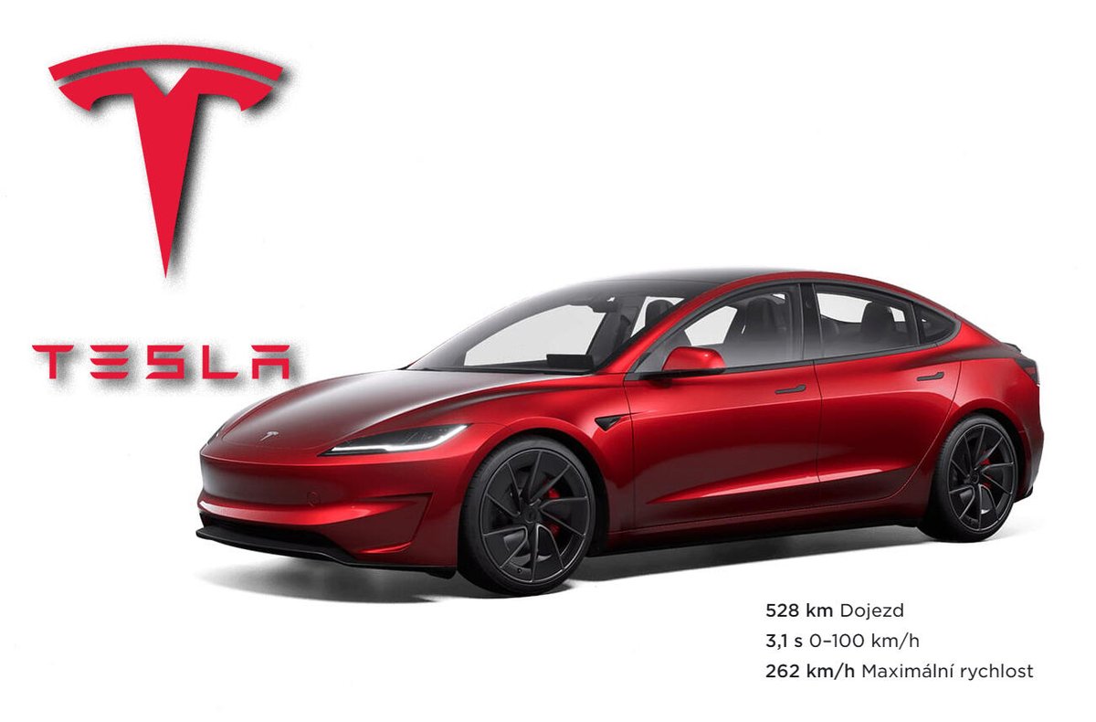 Nová Tesla Model 3 Performance je tady. Těšíte se na super jízdu?. Více v článku na tinyurl.com/2bvrdedr

#Auto #elektromobil #elektromobilita #performance #tesla #TeslaModel3