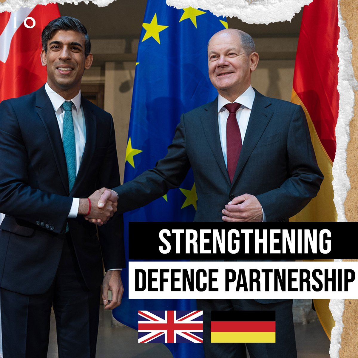 We’re strengthening our defence partnership with Germany🇬🇧🇩🇪 Yesterday we announced we’re taking defence spending to 2.5% of GDP by 2030. And today Prime Minister @RishiSunak is in Berlin to announce a joint investment in Boxer artillery systems.