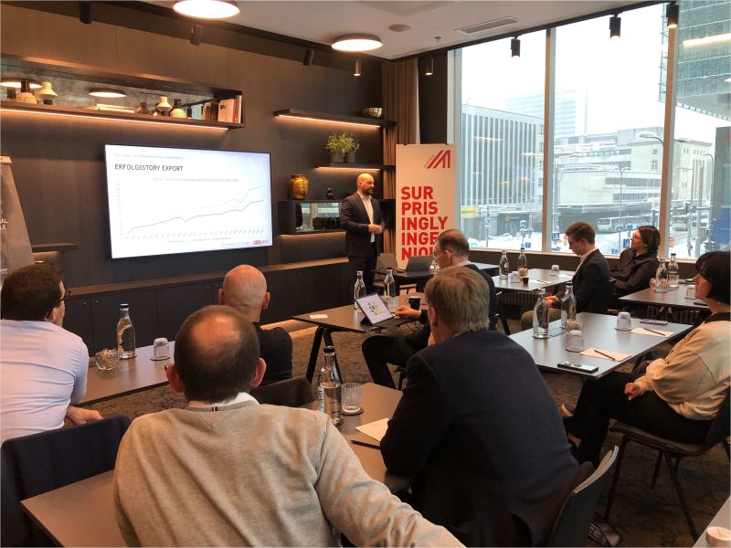 Yesterday, Thomas Spazier, gave a presentation in #Tallinn to the Raiffeisenlandesbank Niederösterreich-Wien AG delegation on bilateral trade relations between Austria and Estonia, including the other Baltic states.#BilateralTrade #Estonia #Austria #Fintech  #Innovation