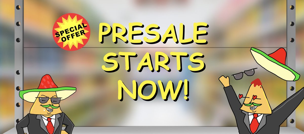 SenorDip's tweet photo. 🎺 The $DIP Presale Fiesta is NOW KICKING OFF! 🎺

To participate, send a minimum of 200 CRO or 1,800,000,000 CAW (equivalent to 200 CRO) to this address: 0x83f12ea1112A150e0598237f8eFF2671A0a34383

Psst... And remember, we're all about the amor here ❤️ 🌮 https://t.co/sK7NnuNjG4
