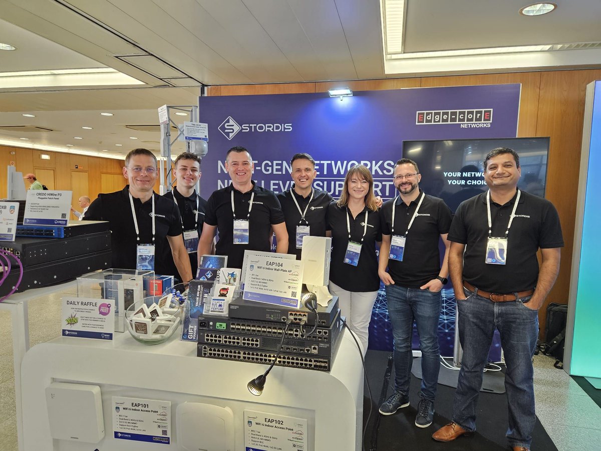 #teamSTORDIS is excited to meet you at Booth A18 at #OCPLisbon24! Join us today at 1 PM for the #SONiCworkshop in Room 5A. We can't wait to see you there! #OpenSoftware #OpenHardware #OpenSource #OpenNetworking