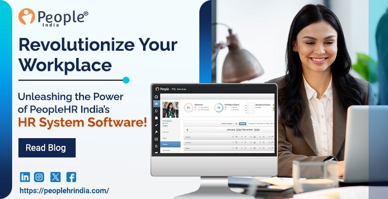 Revolutionize Your Workplace: Unleashing the Power of PeopleHR India’s HR System Software!
Read Blog @ buff.ly/3JysNIf

#PeopleHRIndia #hrms #humanresourcemanagement #hrprocess #hrsystemsoftware #hrsoftwaremangement #hrmssoftware #hrsoftware #hrsystemsoftware