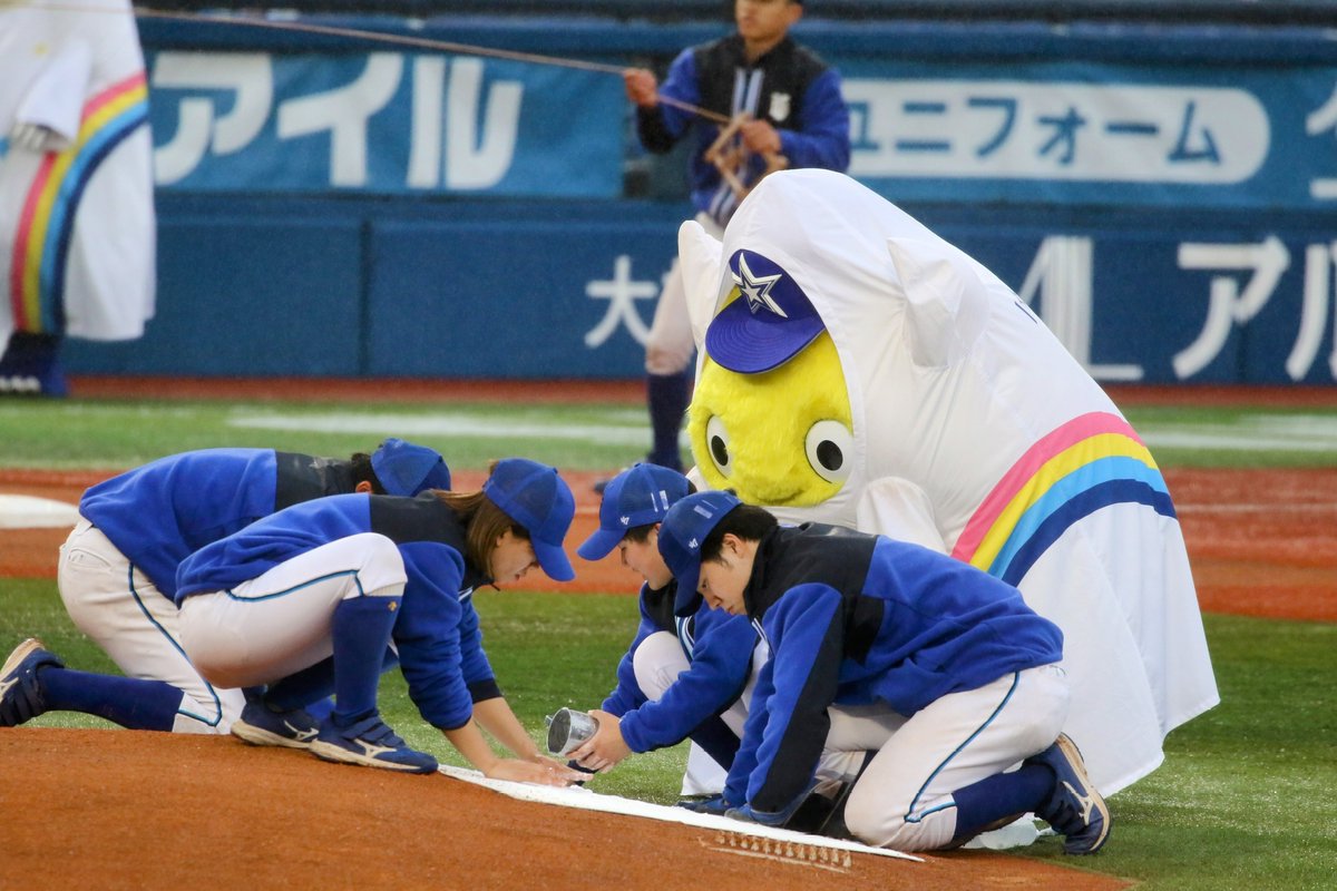 現場監督お疲れさまです
＃baystars
#チャピー