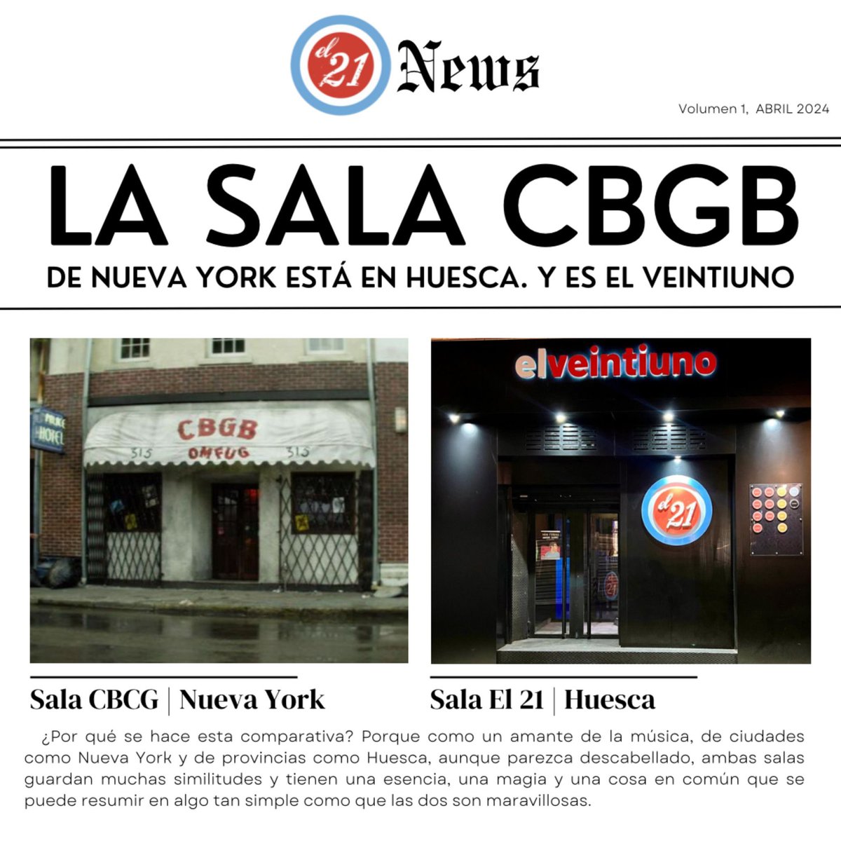 El Veintiuno tweet media