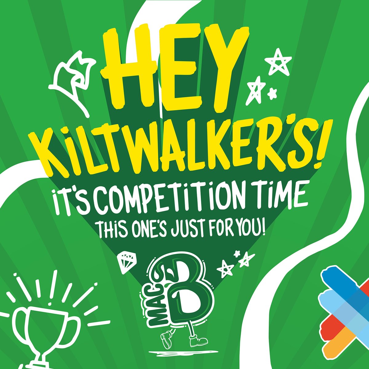 ICYMI Our fantastic Flavoured Water Partner @macbwater is offering all Glasgow Kiltwalkers the chance to win a Garmin smartwatch! Enter below, & Macb will be in touch with the winner to pick up their prize at the Kiltwalk village. Closing date is today! macb.co.uk/web-form/glasg…