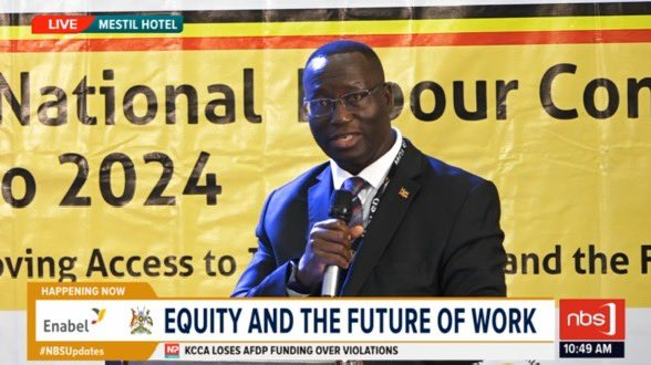 PS @Mglsd_UG, @AggreyKibenge: Ensuring access to labour justice not only upholds human dignity but also significantly boosts productivity. @EnabelinUganda #EnablingChange #EnableinUganda #NBSUpdates