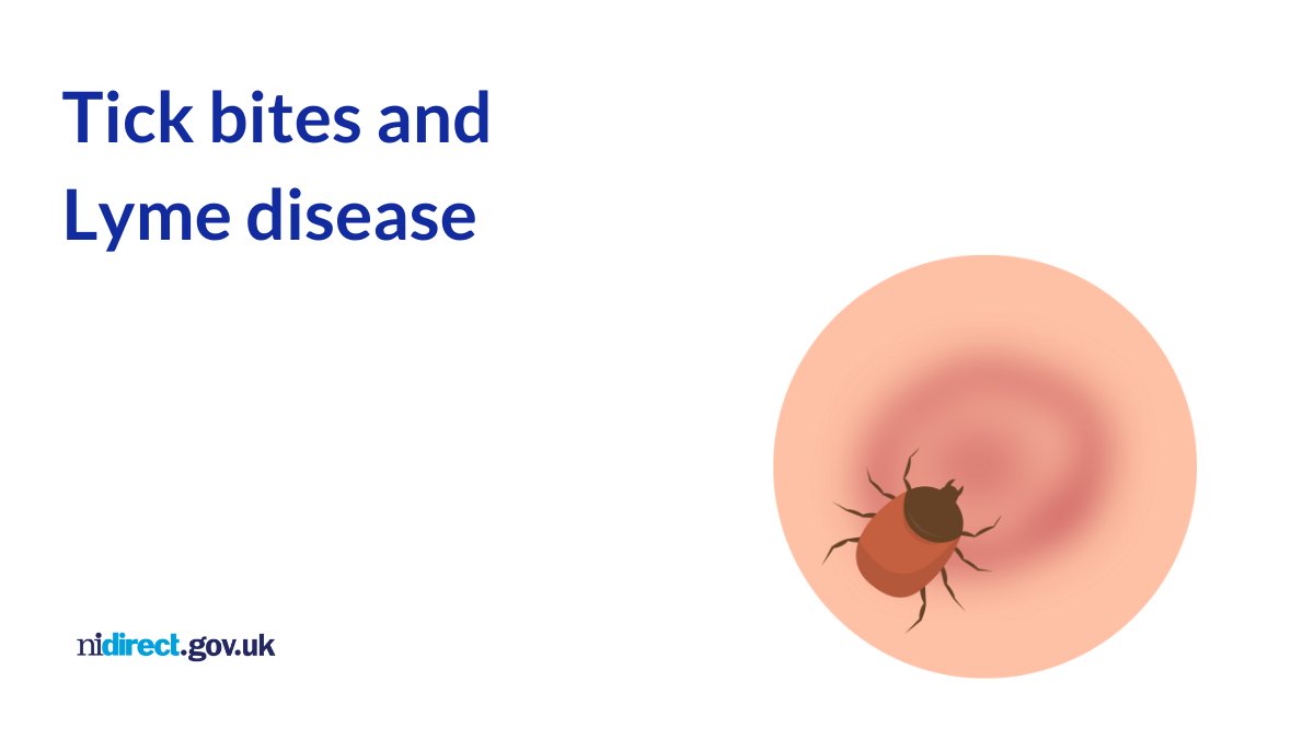 Protect yourself against the risk of tick bites when out in the countryside - ticks can carry #LymeDisease. Info and advice: nidirect.gov.uk/news/protect-y… @publichealthni