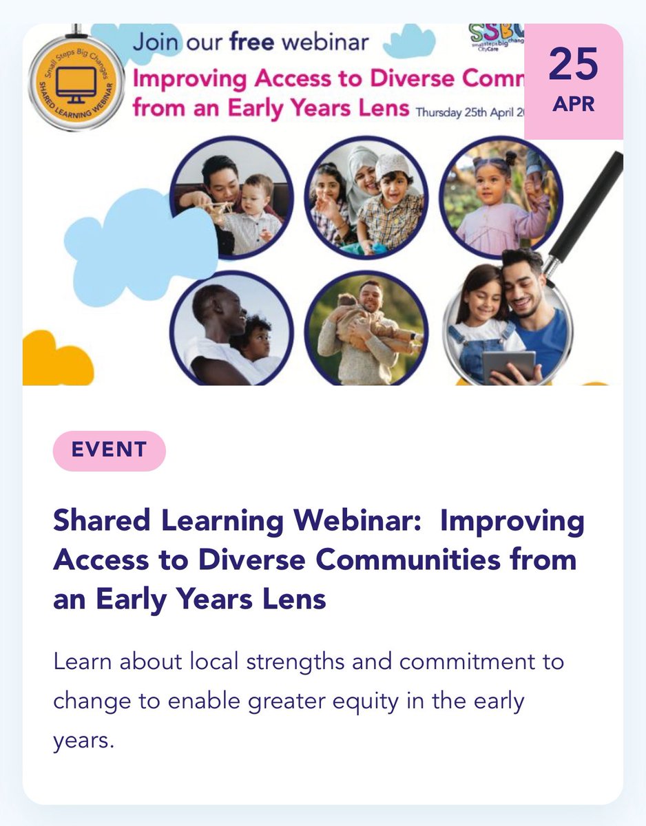 Looking forward to opening proceedings for @ncitycare_SSBC Shared Learning Webinar tomorrow morning. It’s free and you can find out more information and register here 👉🏾: smallstepsbigchanges.org.uk/news-and-event… Please RT ♻️