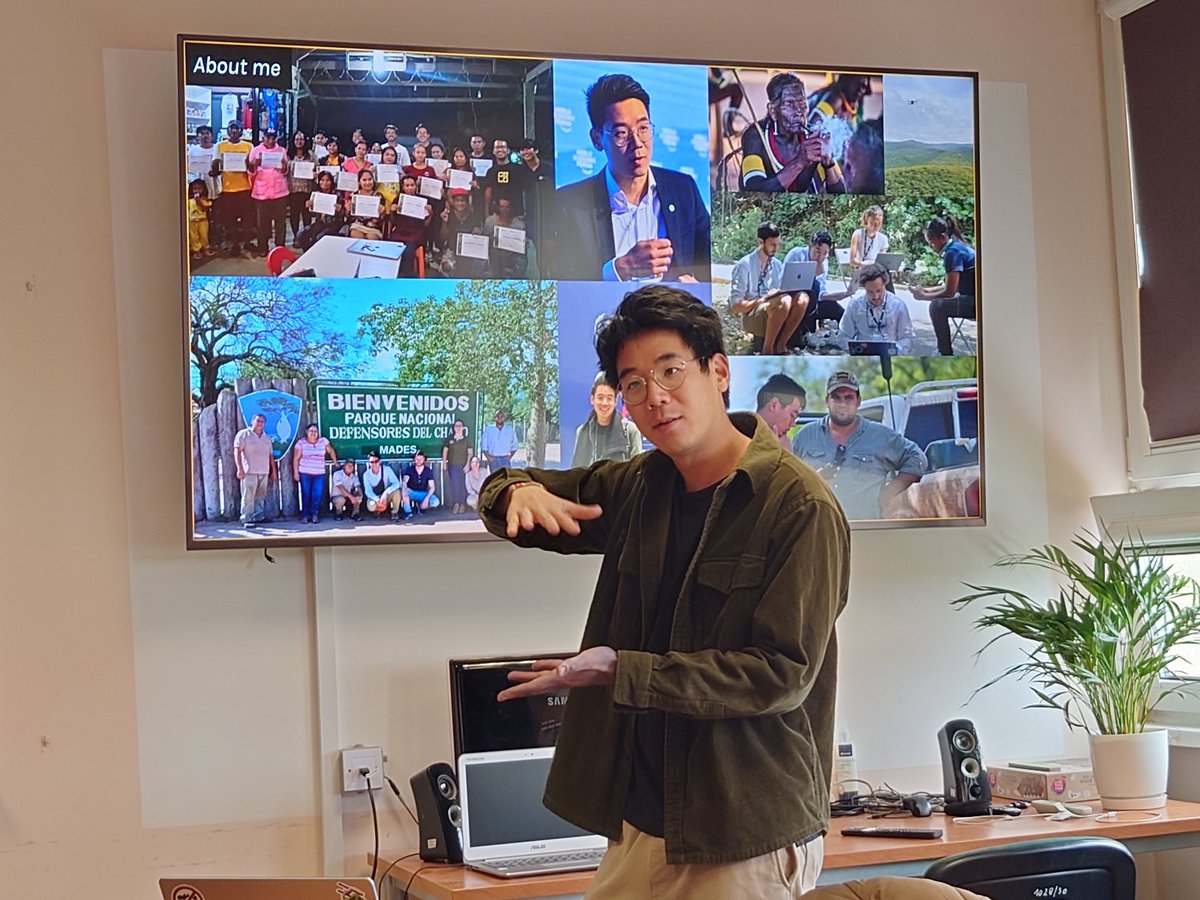Fascinating presentation for today's <a href="/kzbih_ul/">Katedra Zoologii Bezkręgowców i Hydrobiologii UŁ</a> seminar by <a href="/dwddao/">David Dao</a> on #AI and #CoDesign in conservation work in Brazil, including their finalist entry for <a href="/ETHBiodivX/">ETH BiodivX</a>