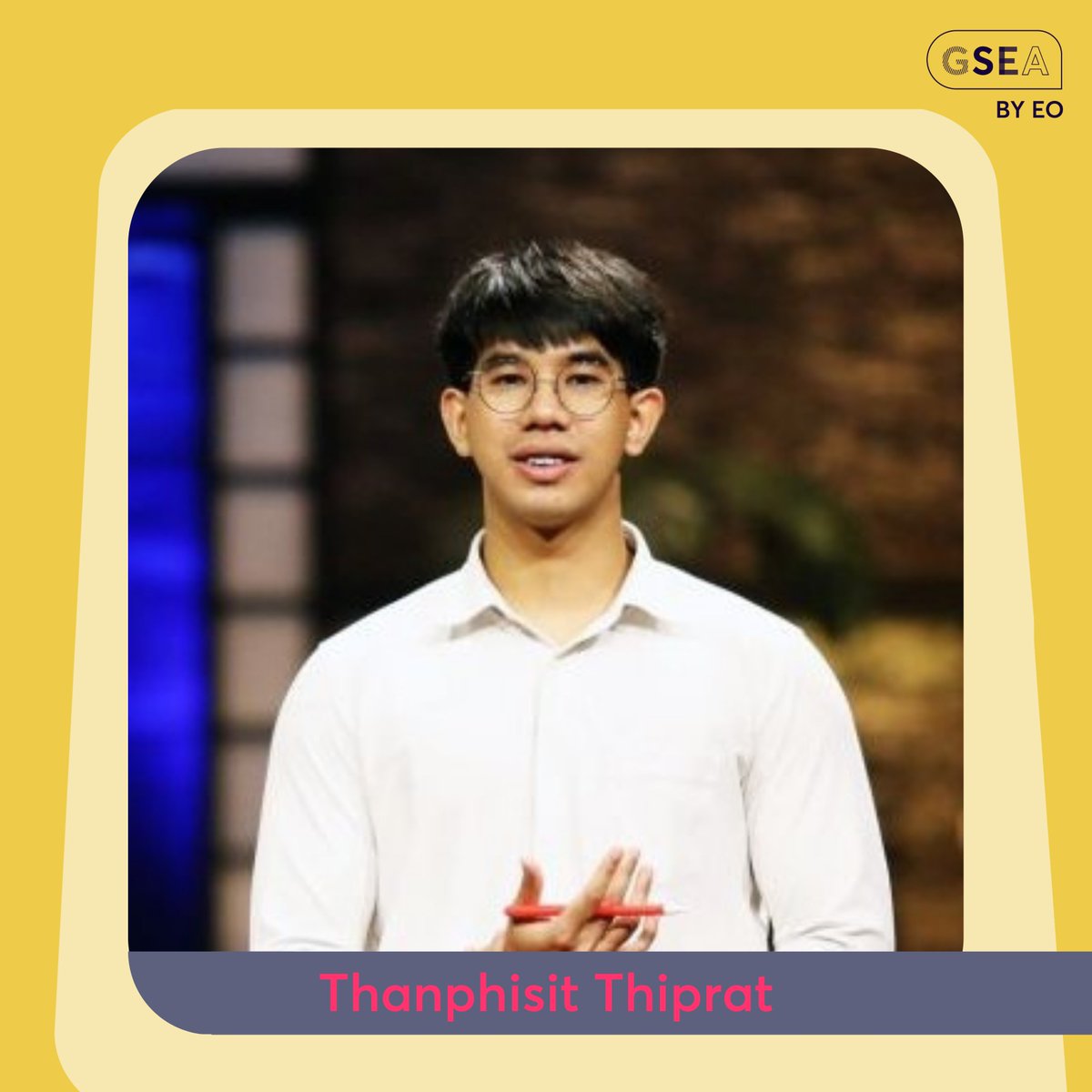 🌟 Get ready to meet Thanphisit Thiprat, the winner of EO Thailand GSEA! 🏆 Thanphisit's venture, THANIIE Tiny House, is making waves by introducing mobile homes to Thailand. 🏡 With a focus on sustainability and eco-friendly living, he is reshaping the future of housing. #GSEA