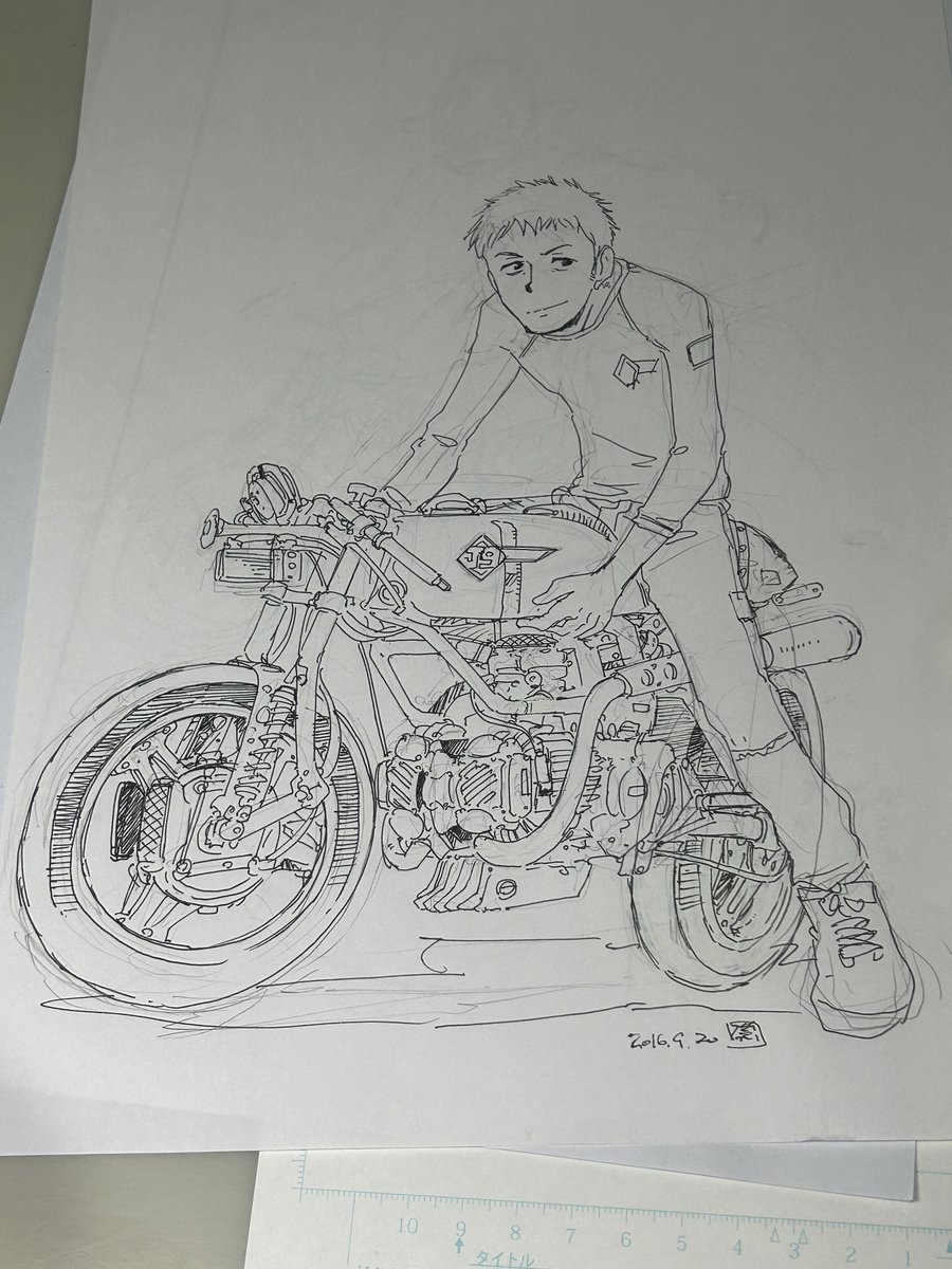 以前描いた落書きが使えると思ったけど、なんか違う....使うのやめよう。
 #磯本工房 