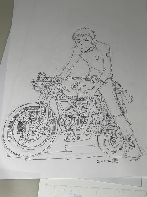 以前描いた落書きが使えると思ったけど、なんか違う....使うのやめよう。
 #磯本工房 