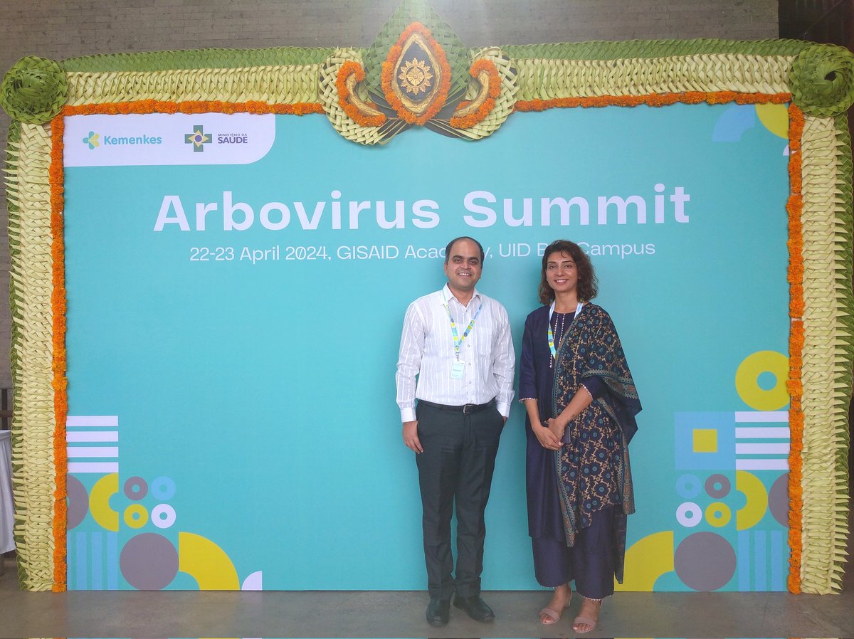 Arbovirus Summit 2024 had another pleasant and honouring experience. Met Vice-Consul,  Ruchika Bisht, from Indian Consulate in Bali. She sat through the whole meeting and then we discussed importance of Dengue Genomic Surveillance. @IGIBSocial @souvik_csir @CSIR_IND @meaindia1