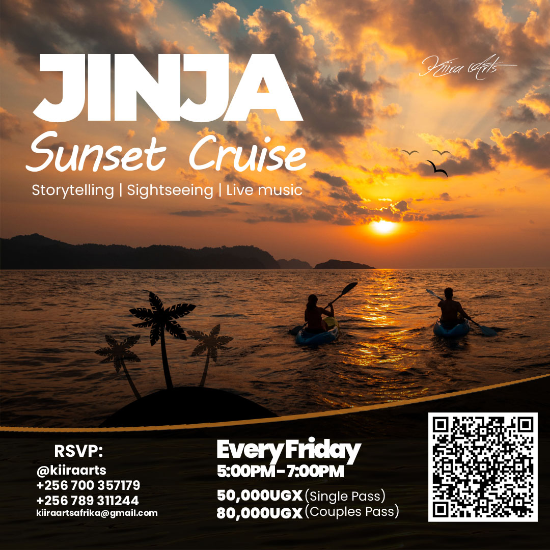 kiiraarts's tweet photo. 📆 This Friday marks the return of our enchanting Sunset Cruise! Join us for an unforgettable evening on the Nile, featuring curated storytelling, live music, and breathtaking sights. Limited spots available – secure your place now! https://t.co/JXmfNSq0dM 🌅🚤 #JinjaSunsetCruise https://t.co/x0ayp61XXv