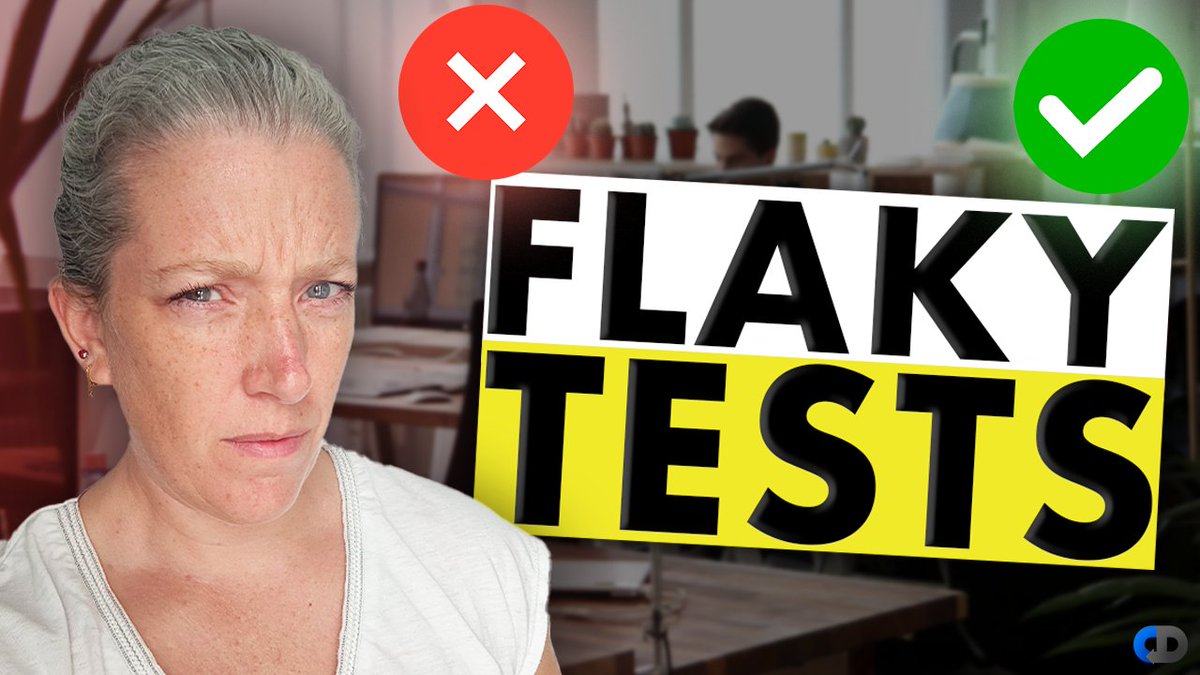 There's not enough time in my 'Are your tests slowing you down?' talk to cover how much I hate flaky tests. But Good News! @davefarley77's Continuous Delivery channel is hosting my new video on the topic! Keep an eye out, it will be published Very Soon. ▶️youtube.com/@ContinuousDel…