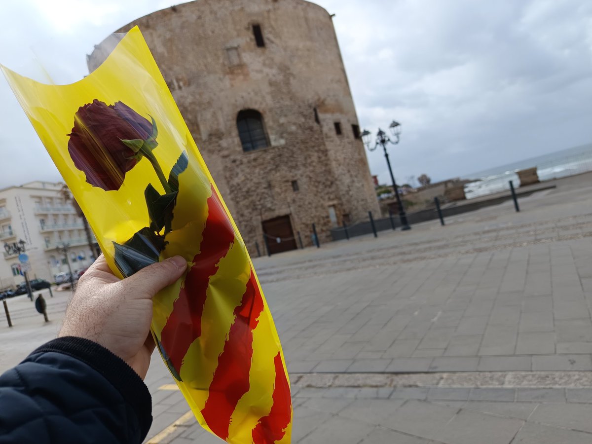 Per ésser a L'Alguer, ja sem a L'Alguer 
Per ésser #SantJordi ja era #SantJordi2024 
Per fer fred, ja fa fred també en aquí.
Lo llibre no és encara arribat, però Catalunya ja hi és.
Lo nostro, l'havem fet! #SoldatsAbandonats @PagesEditors