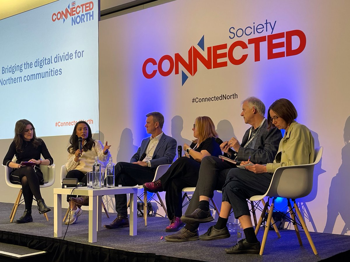 Our Chief Sustainability Officer, @Dana Haidan, spoke at #ConnectedNorth on Monday on bridging the #DigitalDivide for Northern communities - and the onus on Virgin Media O2 as a leading UK telco to help address issues of affordability, digital skills and confidence. There was a…