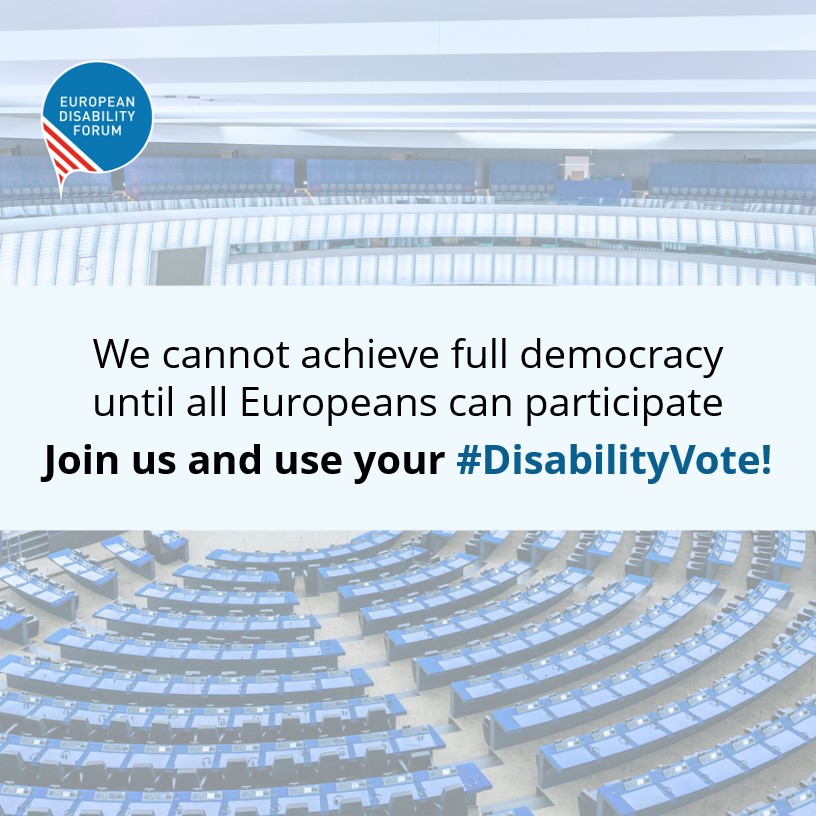 Together.EU is a community for politically engaged citizens to get involved with the EU elections. 🔹Find, join and host events across Europe 🔹Advocate for the #DisabilityVote 🔹Strengthen democracy together! Sign up today: together.europarl.europa.eu/en_GB/referral… #UseYourVote