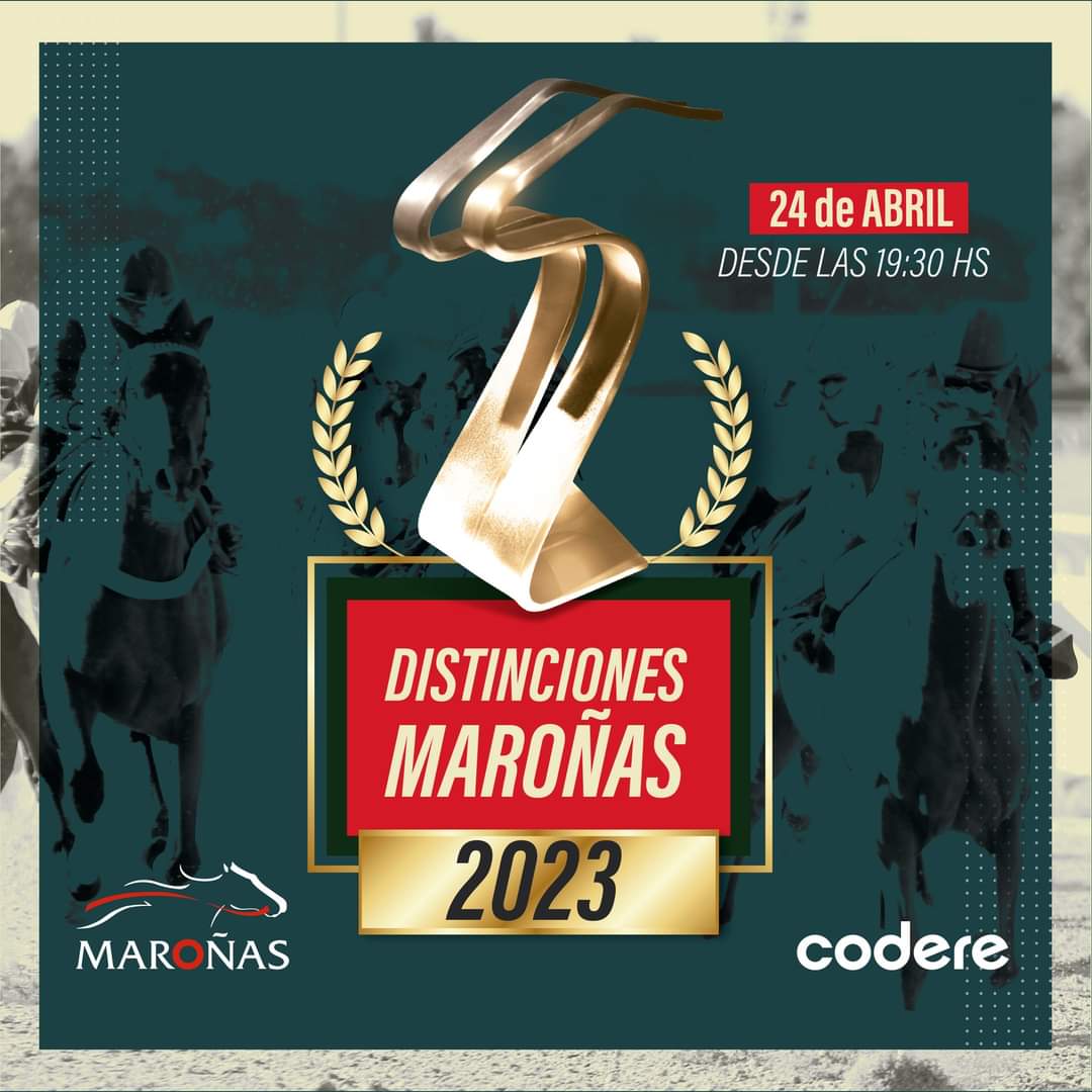 MasHipica's tweet photo. Distinciones Maroñas 2023
24 de abril del 2024 
Hora 19:30 
Hipódromo de Maroñas https://t.co/NimjZ32rNn