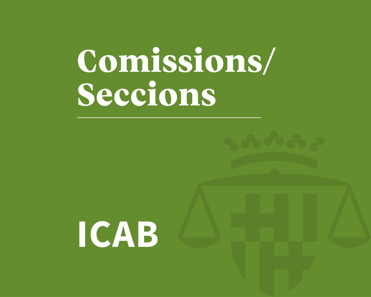 📌 IA al sector jurídic: innovació, solucions empresarials i salvaguarda d'actius immaterials. 🗓️ 25 d'abril del 2024 Organitza: Secció de Drets de Propietat Intel·lectual i Drets d'Imatge i Secció de Dret de la Competència i de la Propietat Industrial. icab.cat/ca/formacio/cu…