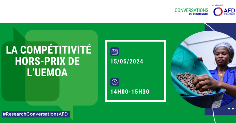 #ConfAFD |📅 RDV le 15/05 pour assister à un webinaire sur les freins &amp; leviers d’action pour favoriser le développement &amp; la diversification économique des pays de l’<a href="/UEMOA_Officiel/">UEMOA_Officiel</a>.

Inscriptions👉bit.ly/4b8GgSG

<a href="/FondationFERDI/">Fondation FERDI</a>