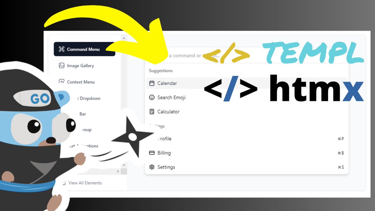 anthdm's tweet image. The ultimate Golang with HTMX, TEMPL and Tailwind template. LIVE in 7 hours.
LINK IN BIO