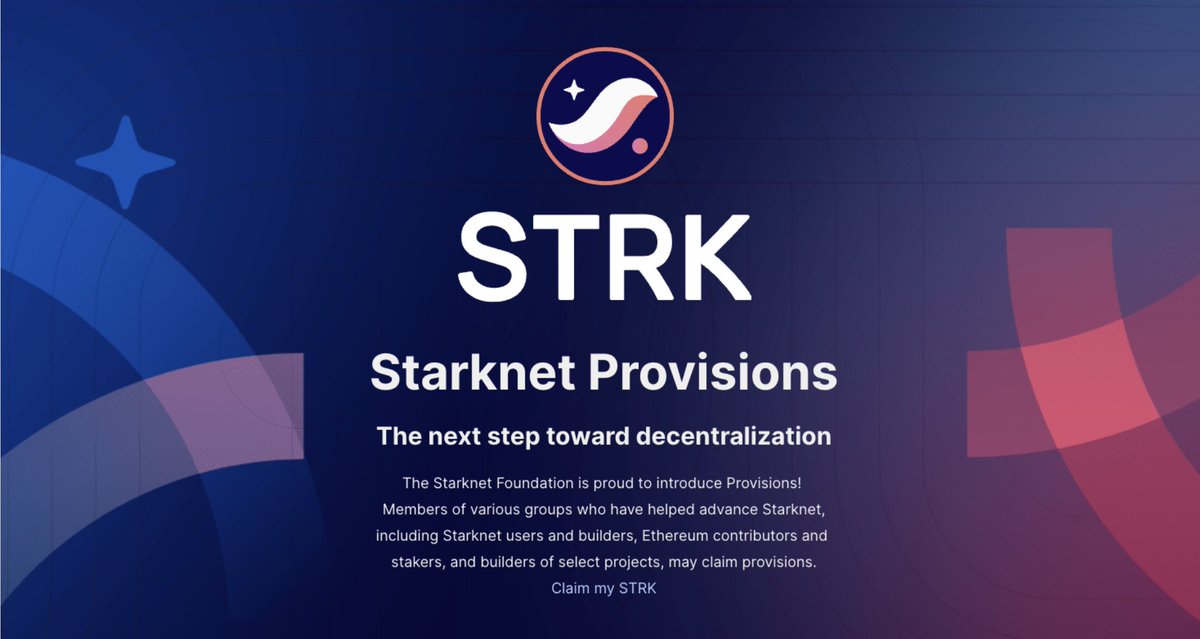 Starknet Foundation 🥷 tweet media