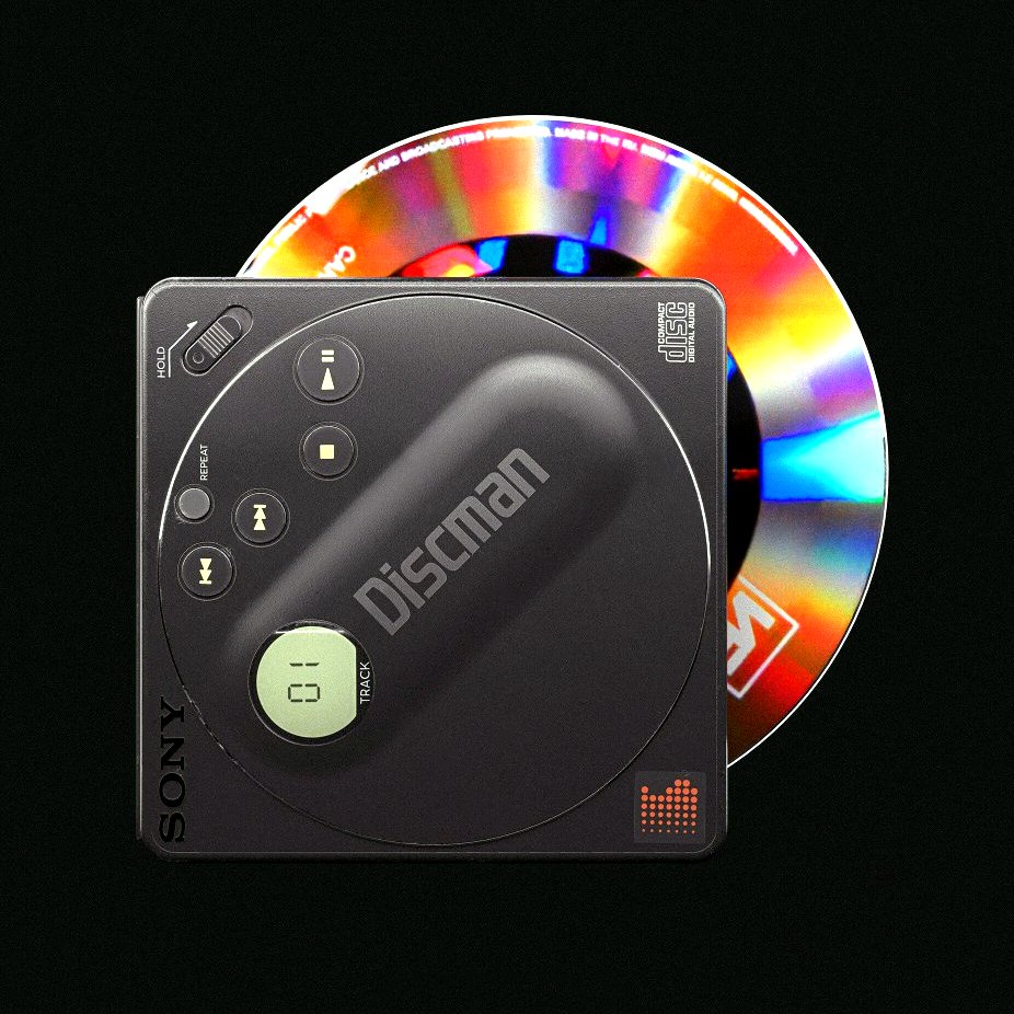 Sony's 1988 D-88 Discman was tailored for Mini CDs, yet ingeniously adaptable to full-size discs.