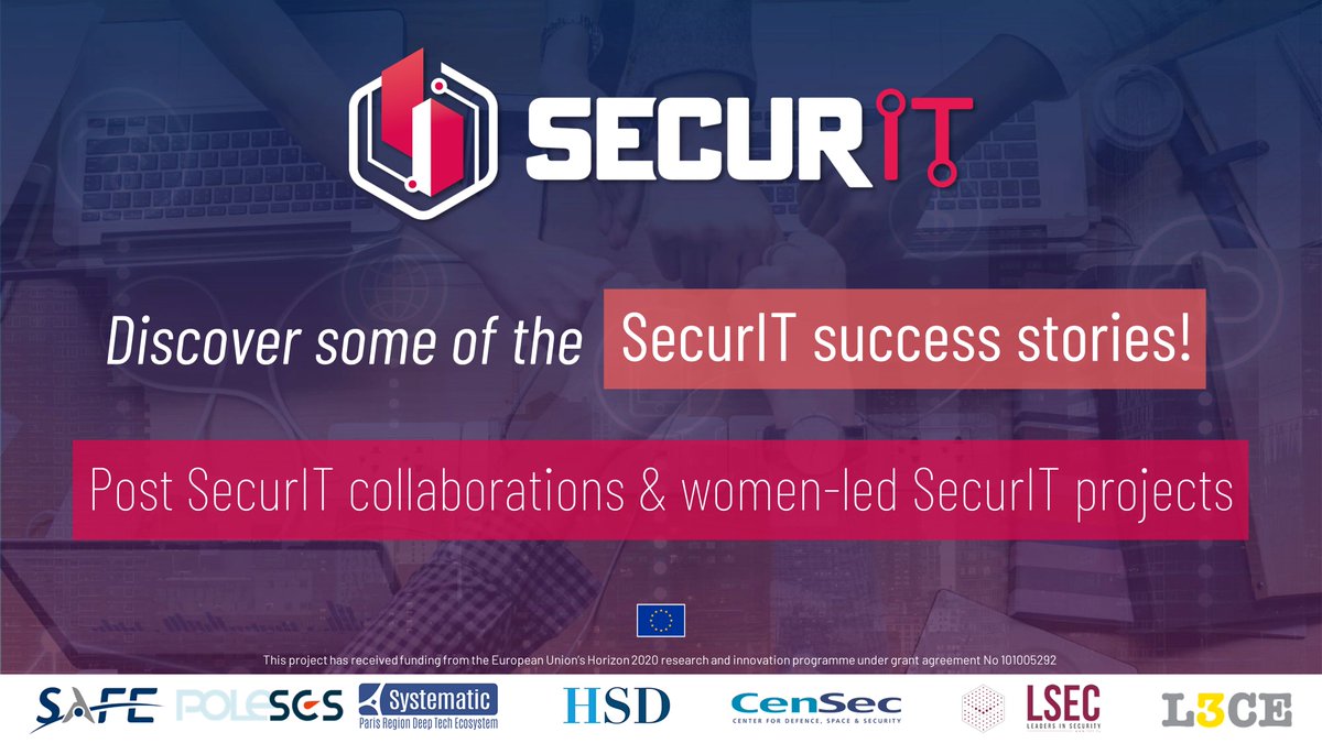 Discover some of the SecurIT success stories !🚀✨ 🔎Read the article :  securit-project.eu/the-securit-pr…