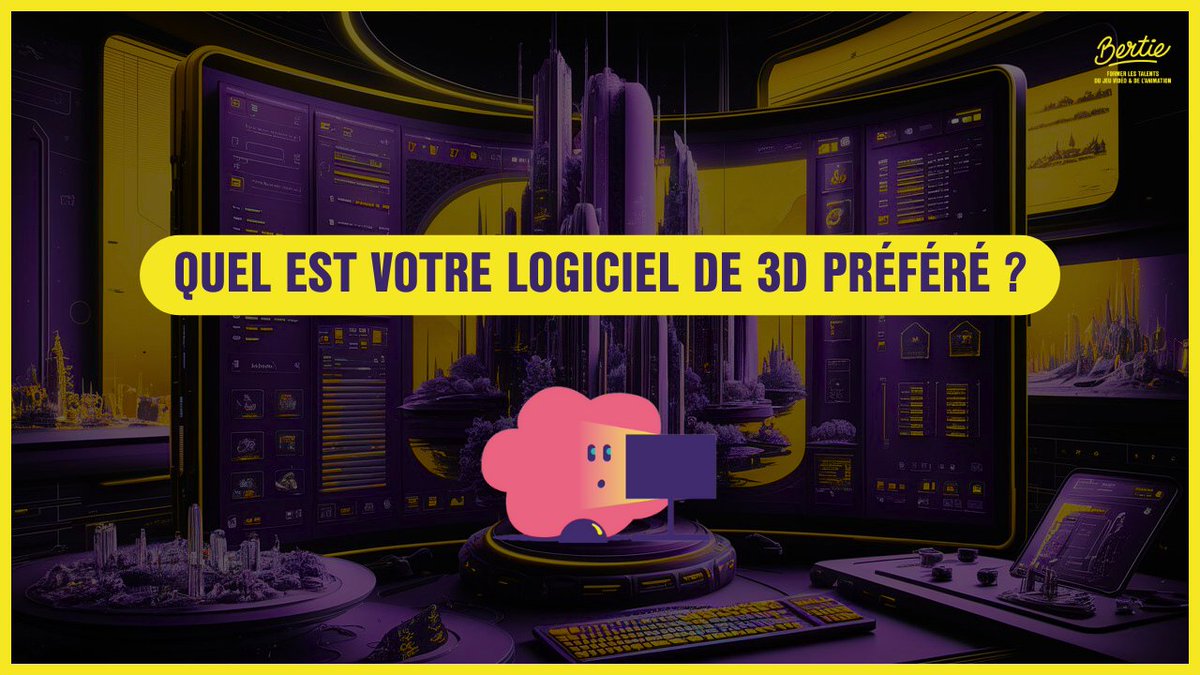 📢 Sondage ! Quel logiciel de 3D pour les effets visuels utilisez-vous ? 🖥️ Artistes 3D passionné·e·s de VFX, découvrez prochainement une toute nouvelle formation pour enrichir vos techniques sur un certain logiciel d’animation 3D… 👀 👉 Et vous, votre logiciel préféré ?