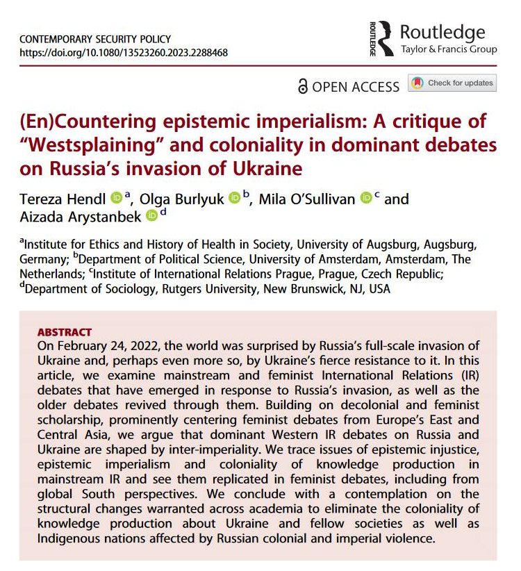 The article is published #OpenAccess with <a href="/CSP_journal/">CSP Journal</a> - get your free copy here: 
tandfonline.com/doi/full/10.10…   2/2

<a href="/AAUS_says/">AAUS</a> <a href="/ASN_Org/">ASN</a> <a href="/CEE_Feminisms/">CEE feminist research network</a> <a href="/ceeisa_net/">CEEISA</a> <a href="/europeanisa/">EISA</a> <a href="/HURI_Harvard/">HURI Harvard</a> @UvA_AISSR <a href="/Politics_UvA/">UvA Political Science</a> <a href="/aces_for/">ACES - Amsterdam Centre for European Studies</a> <a href="/ATHENA_JMC/">ATHENA Jean Monnet Chair</a> <a href="/ECPR/">European Consortium for Political Research</a> <a href="/UACES/">UACES</a>