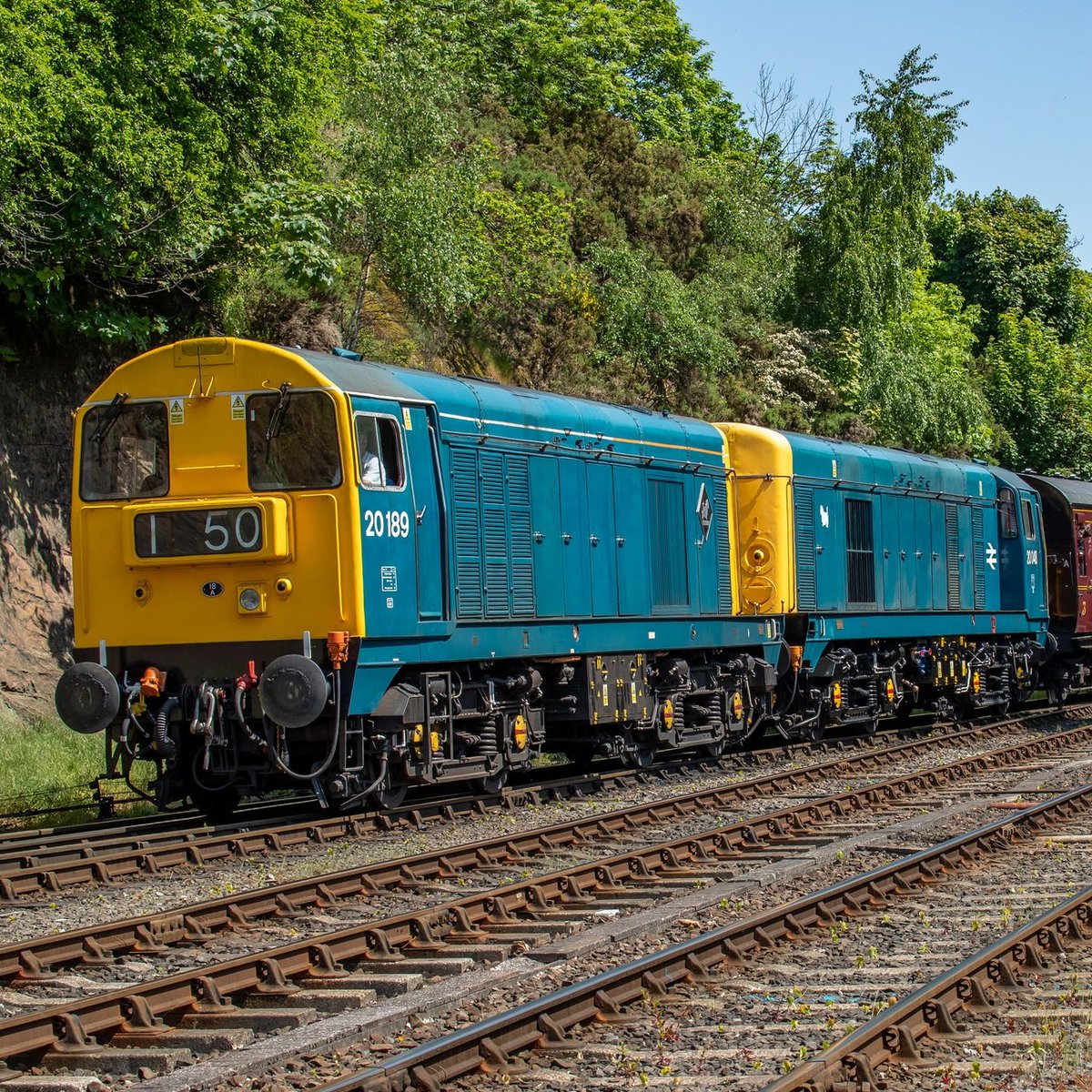 We are pleased to announce that we have reached agreement with Michael Owen for a pair of his Class 20s to operate at the Spring Diesel Festival (16-19 May). Buy tickets for the 4 day festival at: bit.ly/3TIC8D2 📷 Kevin Whitehurst