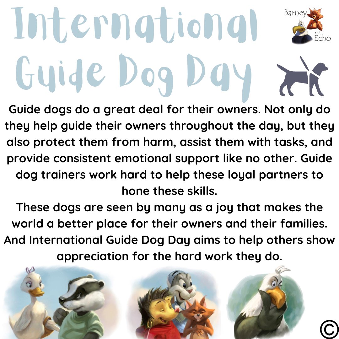 Good Morning all! Happy Wednesday, its the #peakoftheweek 🕺

It's also #internationalguidedogday 🐕‍🦺

#barneyecho #barneyechobooks #booksforschools #booksforchildren #educationalbooks #educationalresources #mindfulness #caughtintheweb #PSHE #embraceeducation