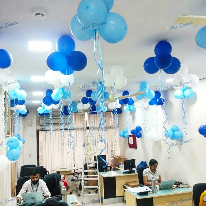 Office goals: A space filled with Creativity and Celebration! Adding a pop of fun to the office with our balloon decorations! 🎈✨ #OfficeInspo #Officedecor #Officecelebration