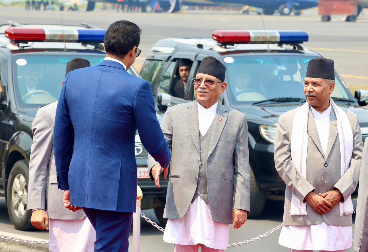 Gratitude to His Highness Sheikh @TamimBinHamad , Amir of the State of Qatar, for the historic visit to Nepal.

It's been a milestone, elevating our bilateral ties to a new height.