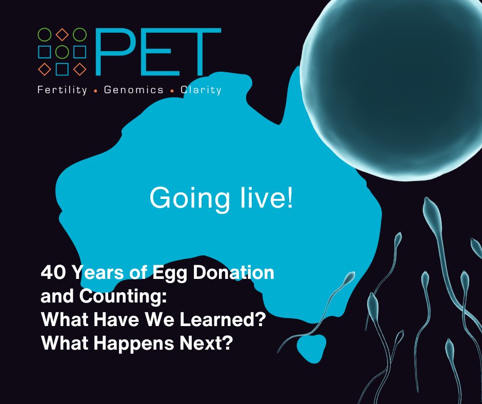 The FIRST UK-Australian PET event is about to start. Welcome to all, especially those joining for the first time from Australia!
#PETdonor
#fertility #ivf #eggdonor #bioethics @MonashUni @stephenpagelaw @reprotechethics @nicky_hudson @_GedeonRichter