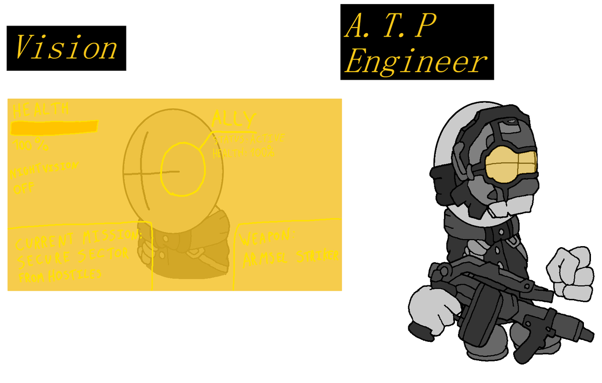A.T.P Engineer Did my own thing for their POV cus why not i'll do more of em! #madnesscombat #madnesscombatfanart
