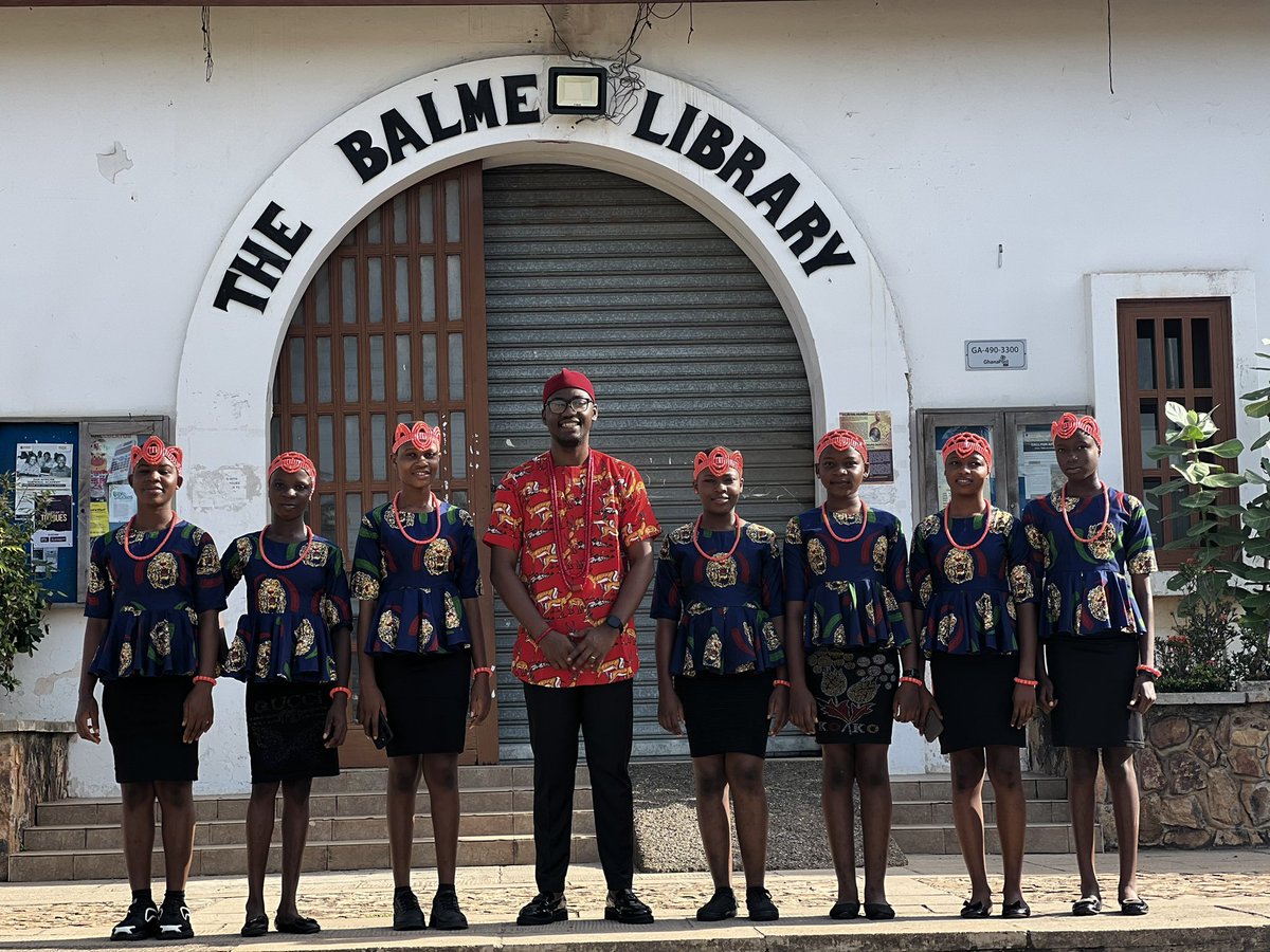 It's a new day in Accra, Ghana.

The champs from Aguata are ready to learn more from the city and some top professionals.

We are stepping out in our Igbo-themed attires.