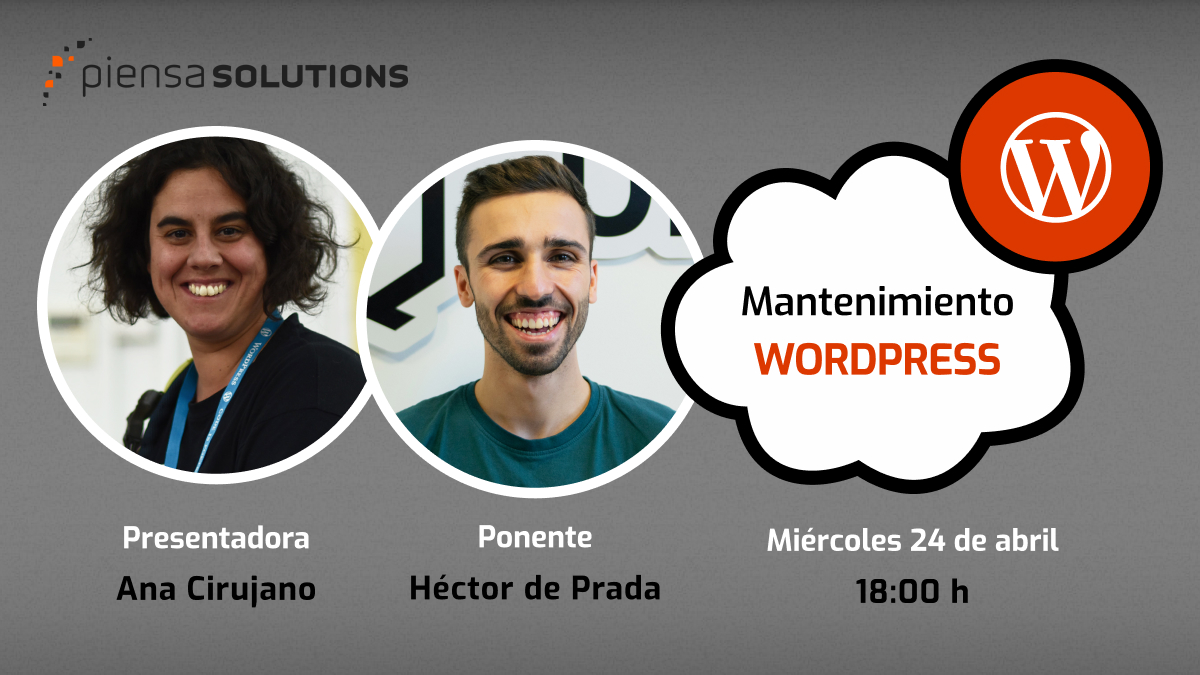 Si quieres conocer los secretos del #mantenimientoweb de #WordPress y cómo monetizar estas tareas si eres un profesional del #desarrolloweb, apúntate a nuestro #webinar de hoy,  con <a href="/hdeprada/">Héctor de Prada</a> y <a href="/acirujano/">Ana Cirujano 🏳️‍🌈</a> en: bit.ly/3Qgbz6i