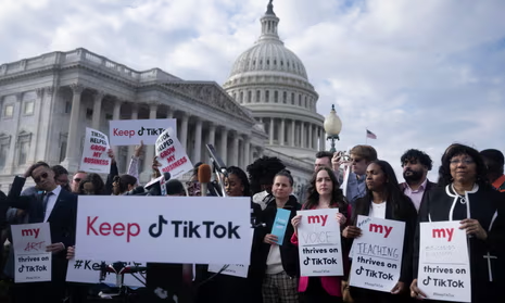 wallstengine's tweet photo. The 🇺🇸 Senate has PASSED a bill requiring ByteDance to sell TikTok within a Year or face a ban in the U.S.

The legislation now awaits President Biden's signature to become law.

TikTok has already said to fight the legislation in court.