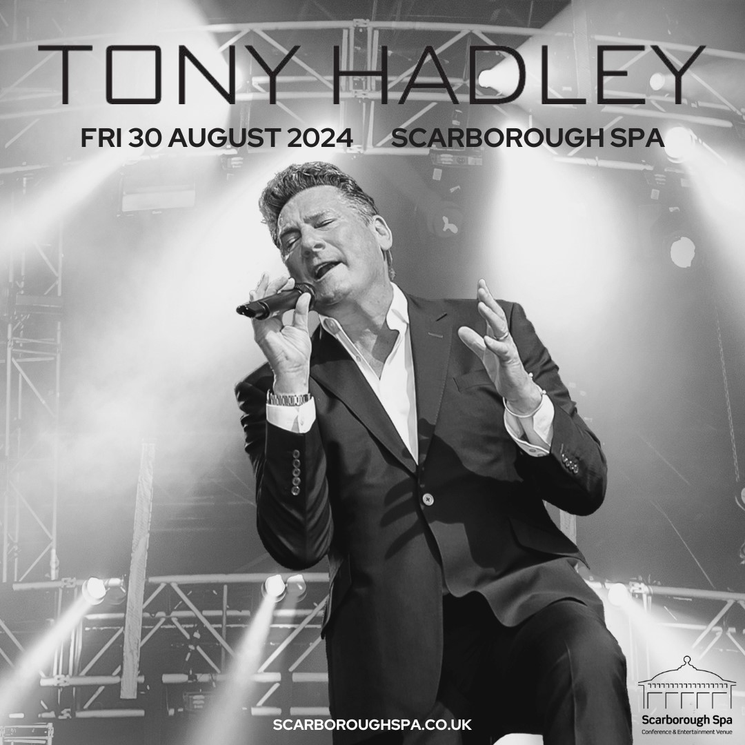 🗣️ 𝗡𝗘𝗪 𝗦𝗛𝗢𝗪! @TheTonyHadley will perform a special show at the Spa this August! 🎤 Tony will perform tracks from across his career both as a solo artist and as the voice of Spandau Ballet! 🎟️ tinyurl.com/bddja4w7 ⭐️ 𝐏𝐥𝐚𝐭𝐢𝐧𝐮𝐦 𝐋𝐨𝐮𝐧𝐠𝐞 upgrades available!
