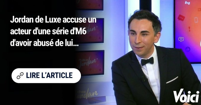 MarieMarilou_'s tweet image. #JordanDeLuxe #Accuse un #Acteur d'une série d'@M6  d'avoir abusé de lui, ses révélations glaçantes
voici.fr/news-people/jo…
