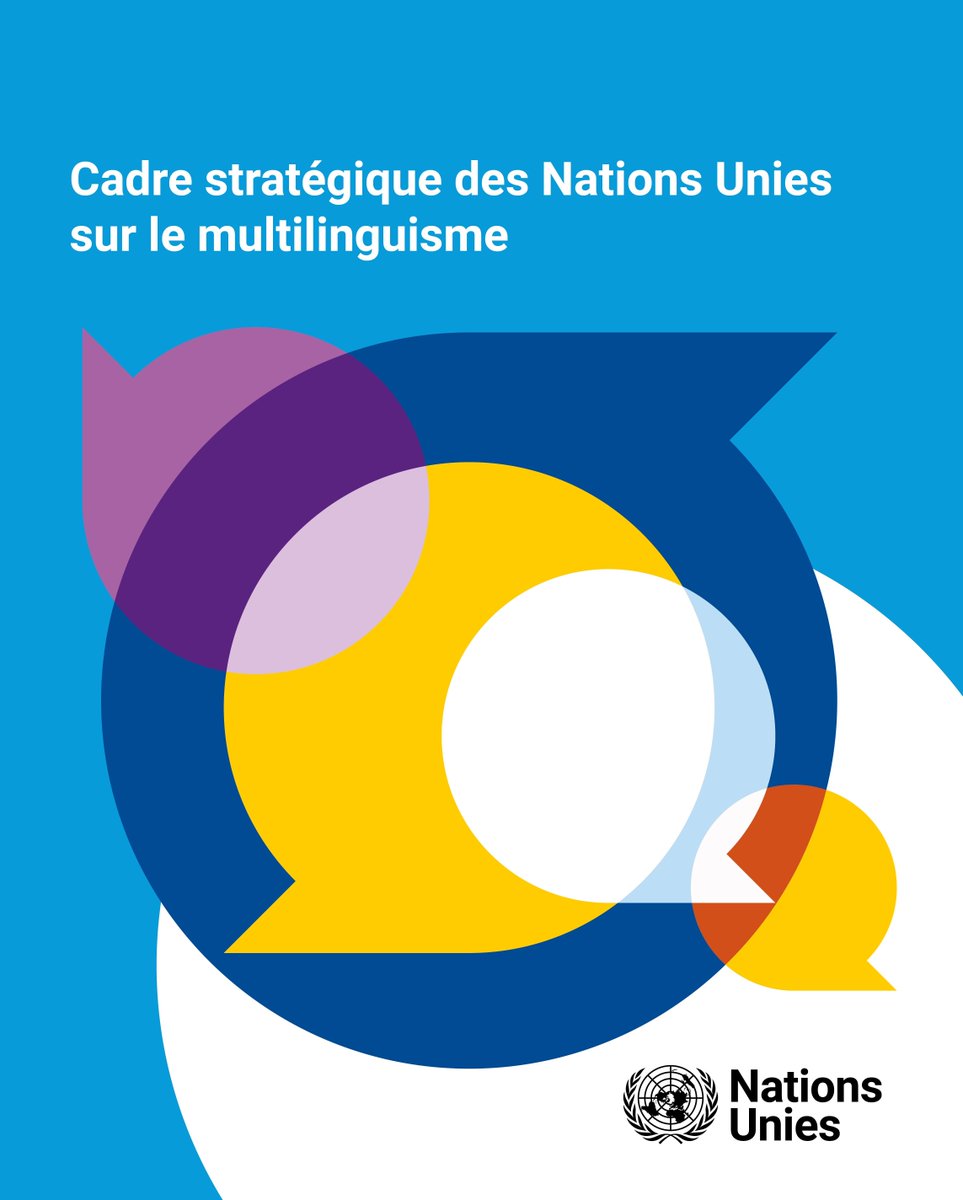 Célébrons et mettons en lumière le #multilinguisme et son importance pour l'@ONU_fr et le #multilatéralisme ! 

Lisez le cadre stratégique de l'ONU sur le multilinguisme: buff.ly/49ENjBz