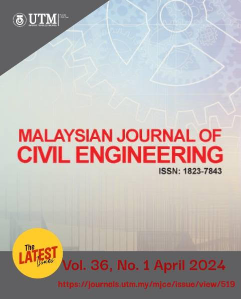 jurnalUTM's tweet photo. Dear Professor/Associate Professor/Dr./Mr./Mrs./Ms.,

We would like to inform you that the Malaysian Journal of Civil Engineering:  Vol. 36, No. 1 April 2024 is now published online
https://t.co/rpTSkrjOoj https://t.co/Cb7ZOzPiQx