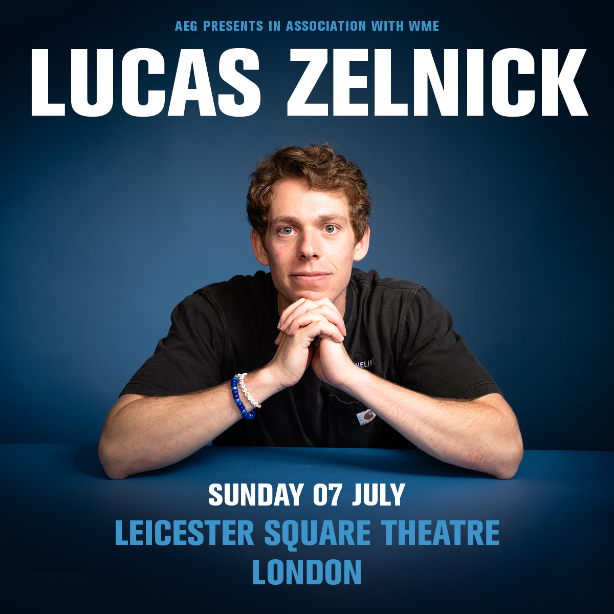 #AXSONSALE 🎤 Lucas Zelnick at @lsqtheatre on Sunday 7th July! 

Lucas Zelnick is a stand-up comedian born, raised and based in New York City who challenges his cushy upbringing through punch-heavy material!

⏰ Tickets are on sale at 10am
🎫 w.axs.com/3zSQ50RkU3R