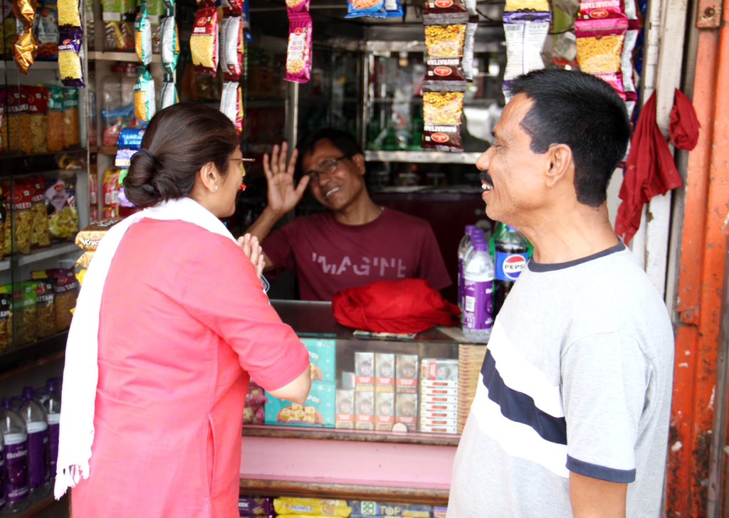 Door to door in Silchar town….