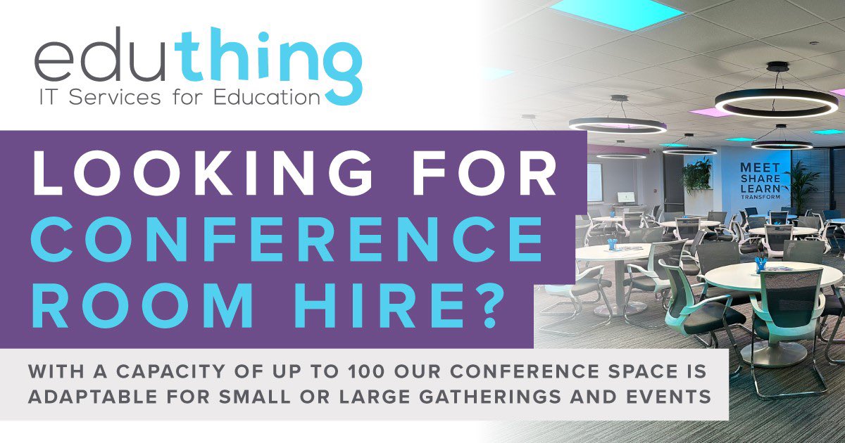 If you are interested in conference room hire, please contact us on hello@eduthing.co.uk