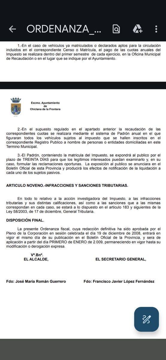 @ayto_chiclana El @ayto_chiclana va a poner la Zona de Bajas Emisiones y aún tiene sin actualizar la categoría de los vehículos desde 2009... Es decir, no existen los híbridos ni eléctricos...